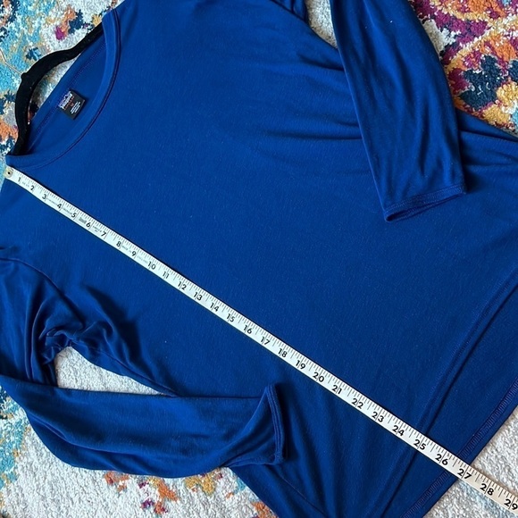 Patagonia Capilene Base Layer Long Sleeve Top Made in USA - Picture 8 of 9
